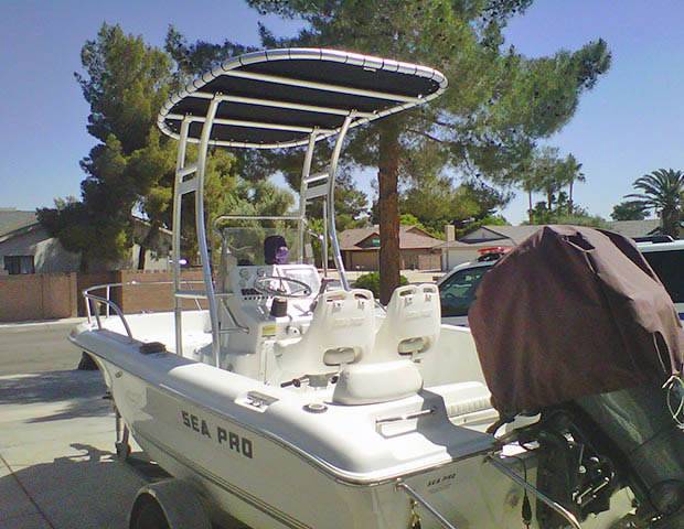 Sea Pro with a SG300 boat t-top, photo 2 of 5