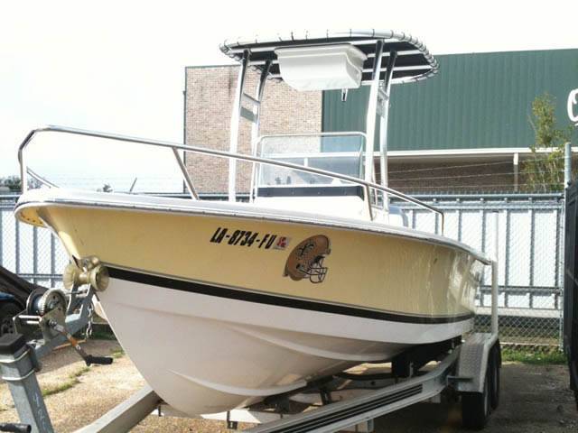 Sea Strike 205 with a SG300 boat t-top