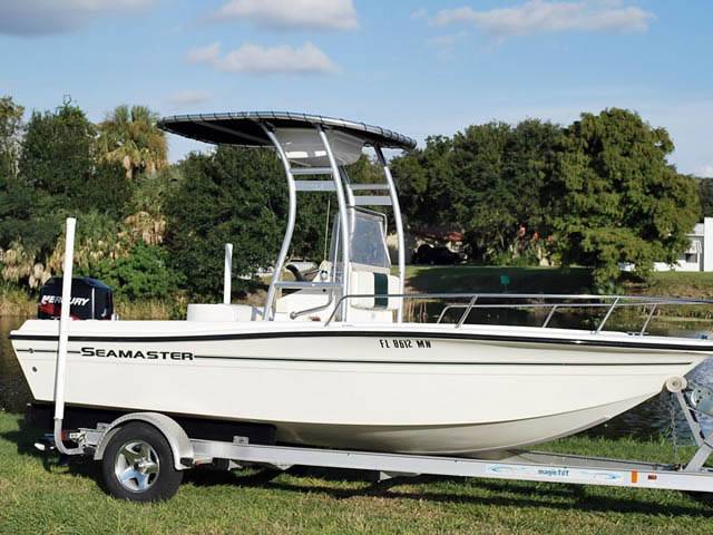 SeaMaster with a SG300 boat t-top, photo 2 of 3