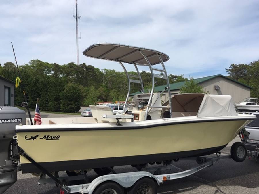 1971 22' Mako with a SG300 boat t-top, photo 2 of 3
