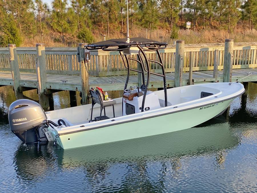 1973 Mako with a SG900 boat t-top, photo 1 of 5