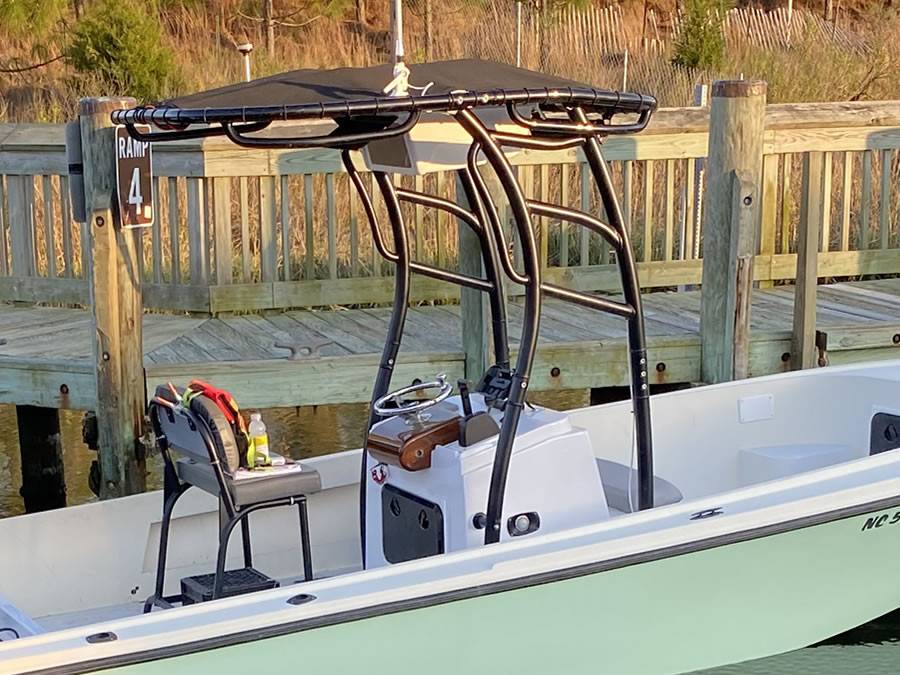 1973 Mako with a SG900 boat t-top, photo 3 of 5