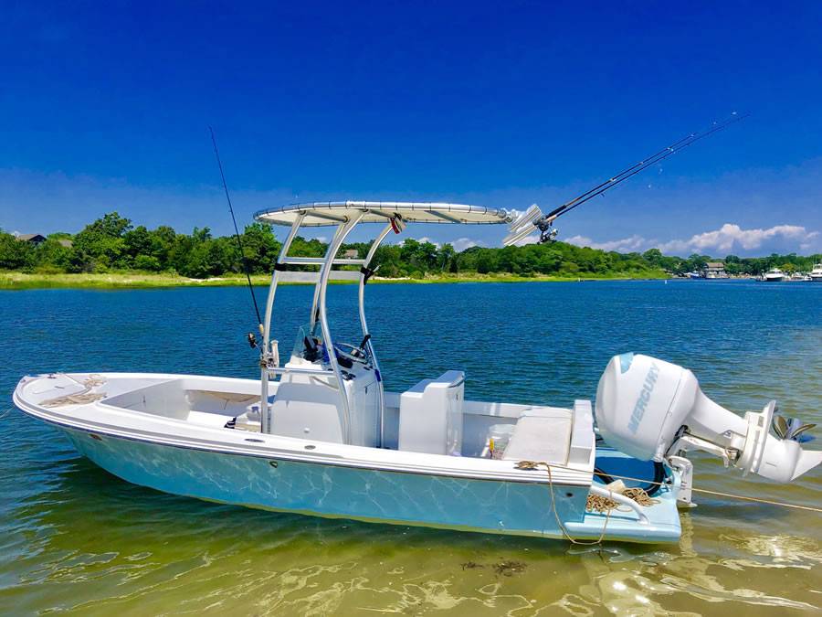 1980 Mako Angler with a SG300 boat t-top, photo 1 of 7
