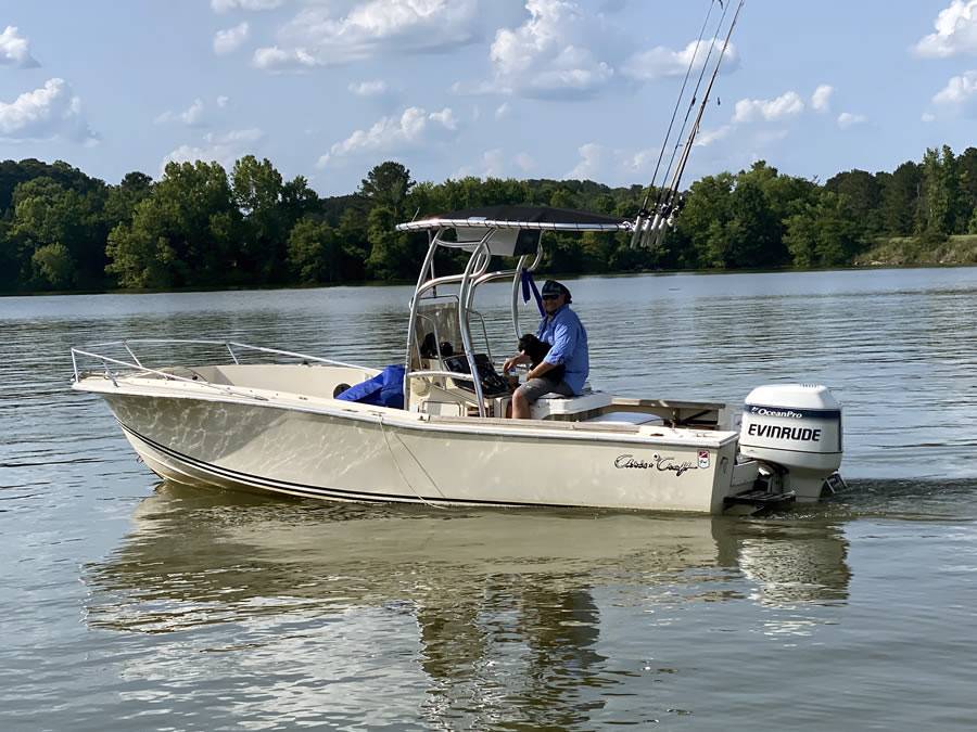 1983 Chris-Craft with a SG600 boat t-top, photo 1 of 7