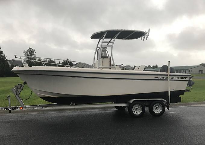 1984 Grady-White 206 Fisherman with a SG300 boat t-top, photo 2 of 4