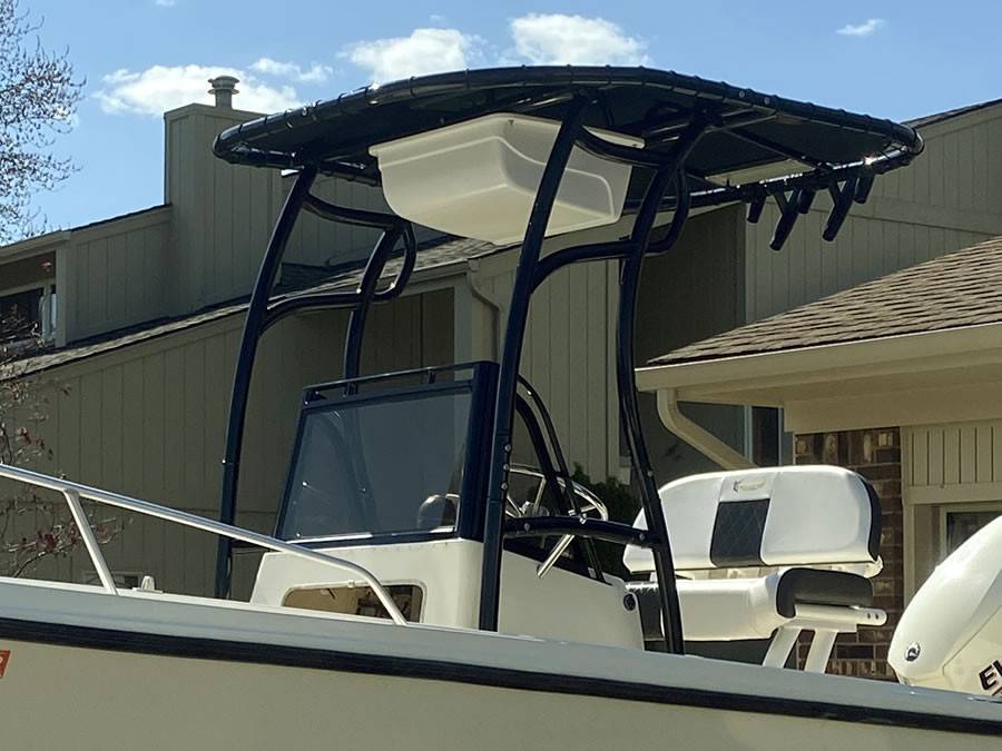 1986 Mako 20' with a SG600 boat t-top, photo 2 of 2
