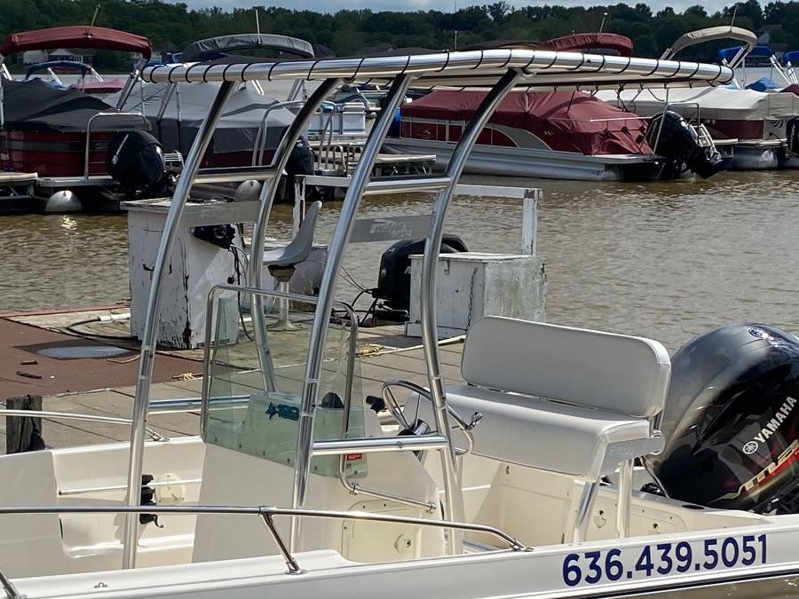 1993 Sea Swirl Striper 182 with a SG300 boat t-top, photo 2 of 2