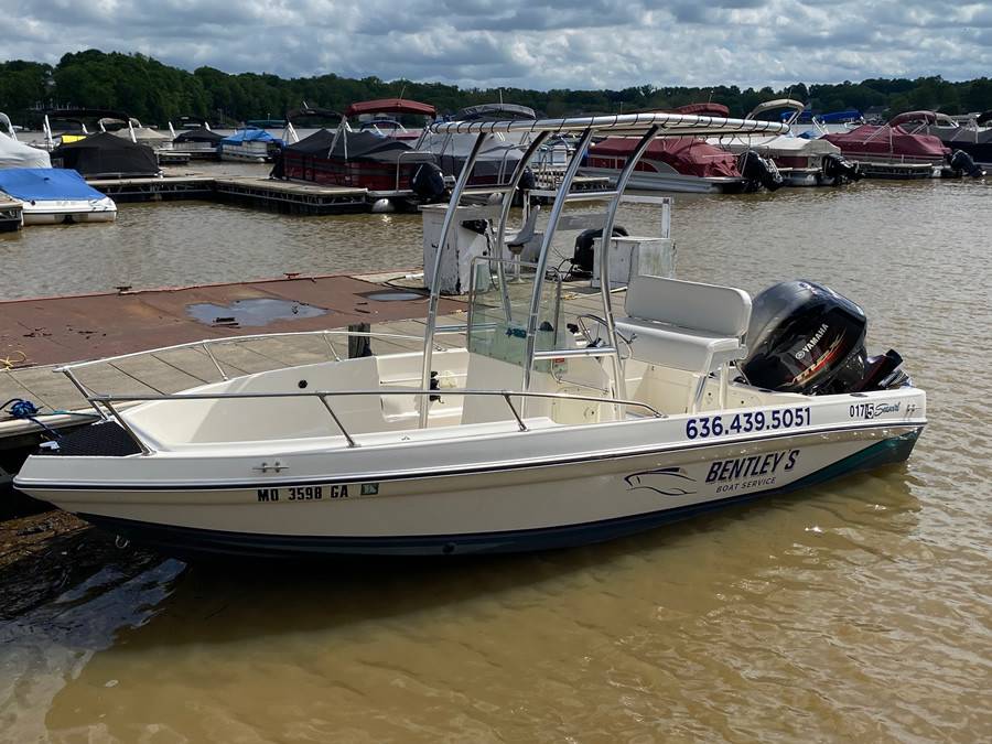 1993 Sea Swirl Striper 182 with a SG300 boat t-top, photo 1 of 2