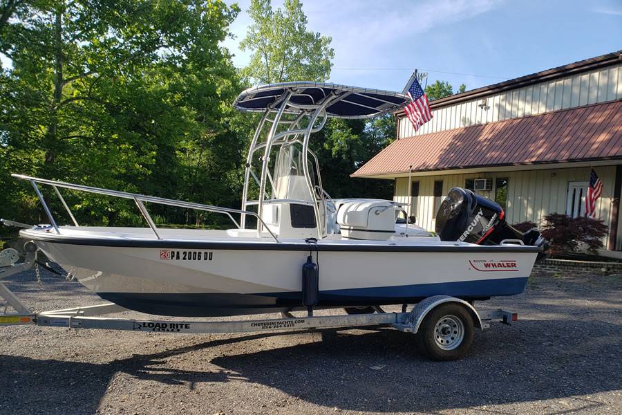 1994 Boston Whaler Outrage 19 with a SG600 boat t-top, photo 1 of 4