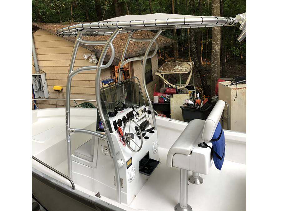 1994 Cape Horn 17 with a SG600 boat t-top, photo 3 of 4