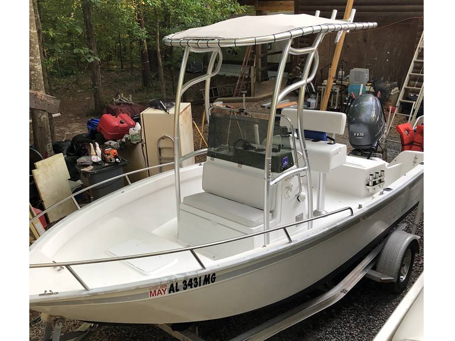 1994 Cape Horn 17 with a SG600 boat t-top, photo 1 of 4