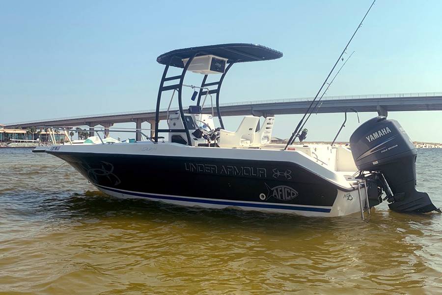 1994 Sea Ray Laguna 21 with a SG300 boat t-top, photo 2 of 8