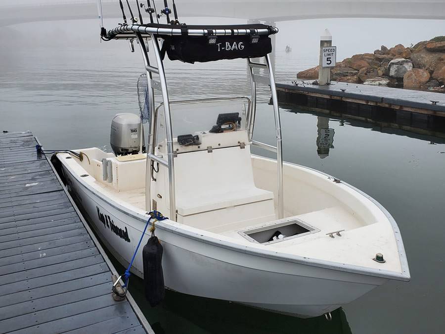 1999 Cape Horn 17cc with a SG300 boat t-top, photo 1 of 4