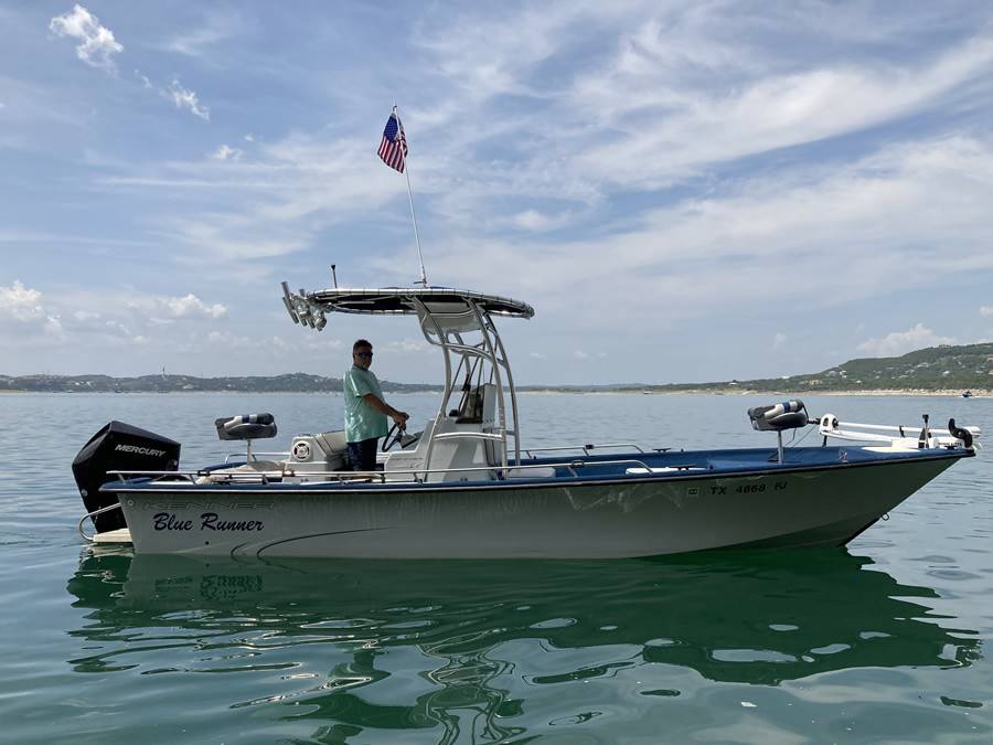 2000 Kenner 23V with a SG600 boat t-top, photo 1 of 7