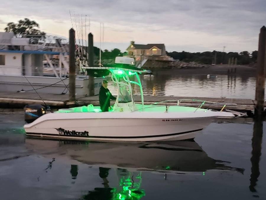 2000 Wellcraft Fisherman 216 with a SG600 boat t-top, photo 2 of 6