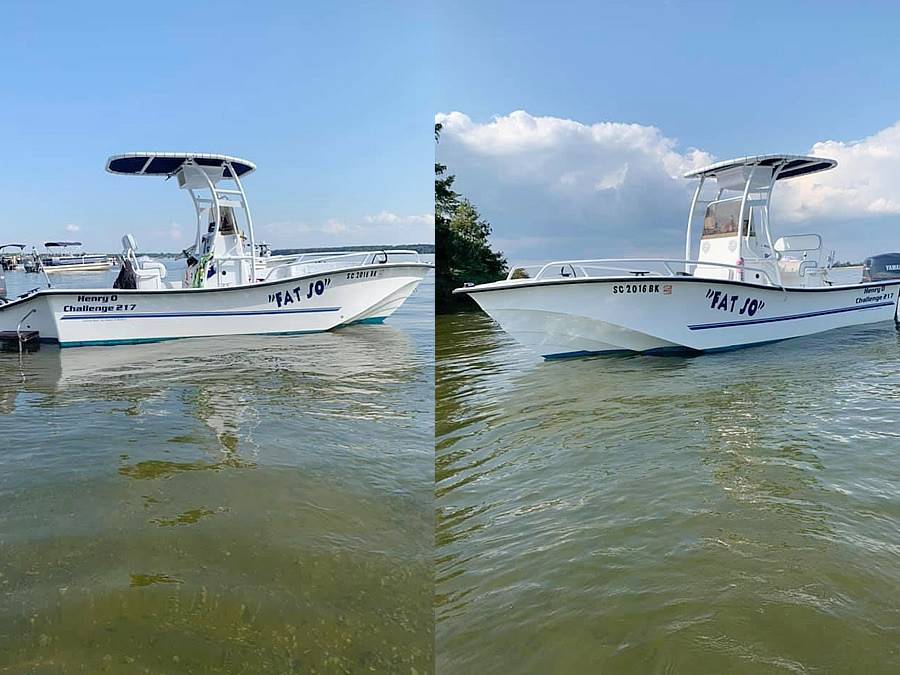 2001 Henry O Challenge 217 with a SG300 boat t-top, photo 3 of 3