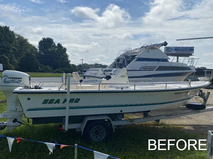 2001 Sea Pro SV2100 with a SG900 boat t-top, photo 2 of 2
