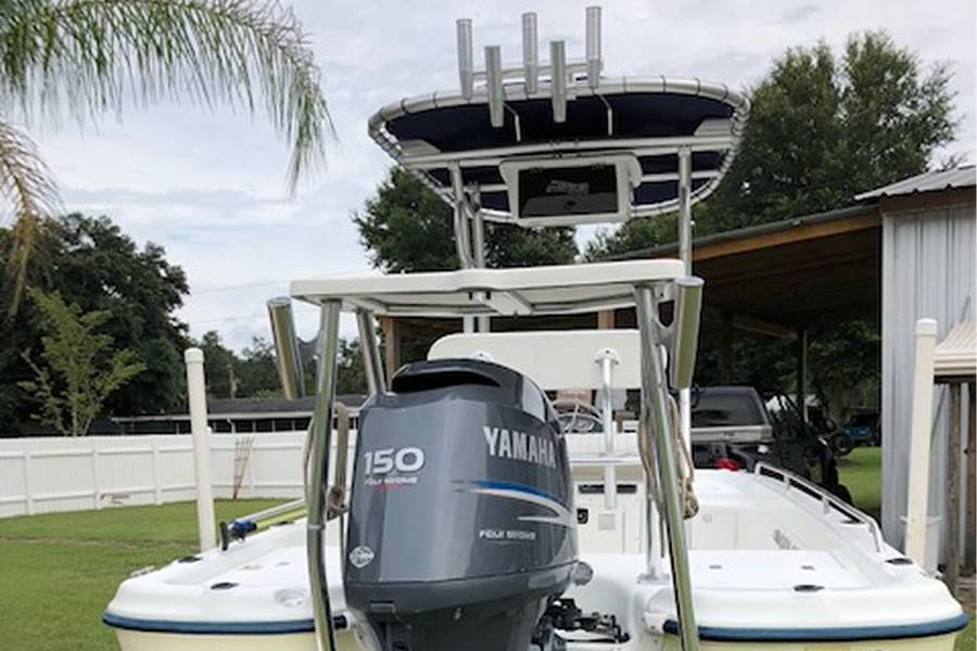 2002 Polar BB 1900 with a SG600 boat t-top, photo 2 of 2