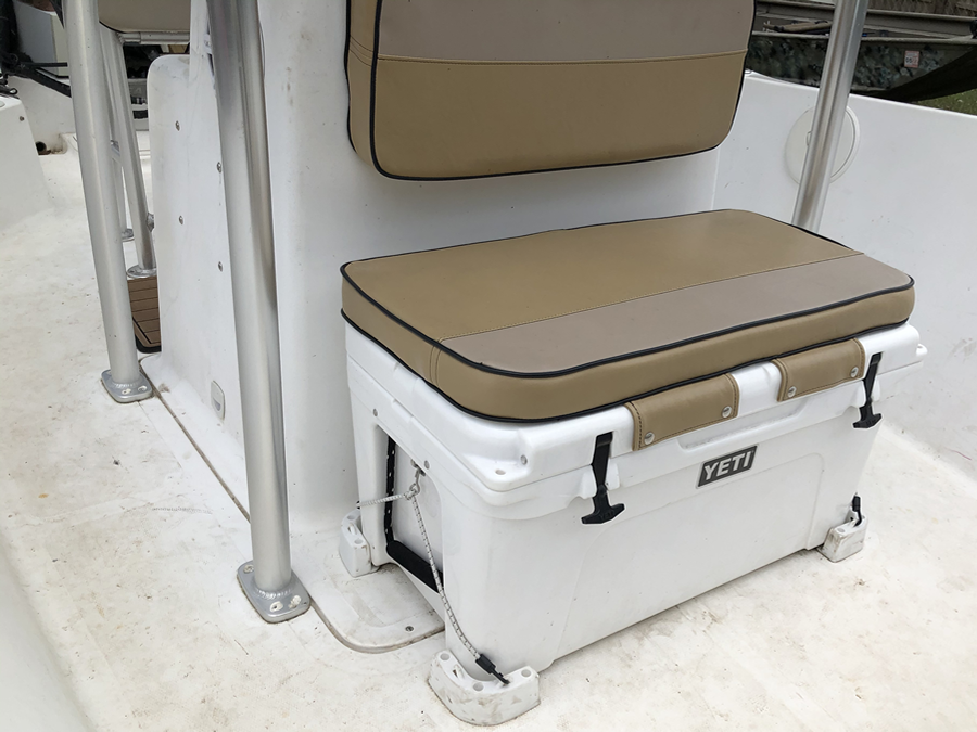 2002 Sea Pro 190 center console with a boat t-top, photo 3 of 4
