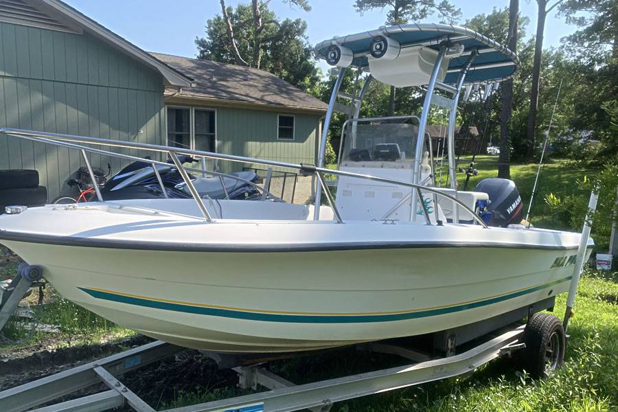 2002 Sea Pro 190CC with a SG300 boat t-top, photo 3 of 3