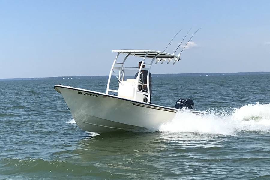 2003 May-Craft 1800 with a SG300 boat t-top, photo 3 of 5
