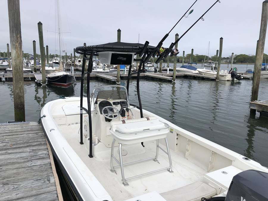 2004 Hydra-Sports Bay Bolt 2300 with a SG600 boat t-top, photo 2 of 6