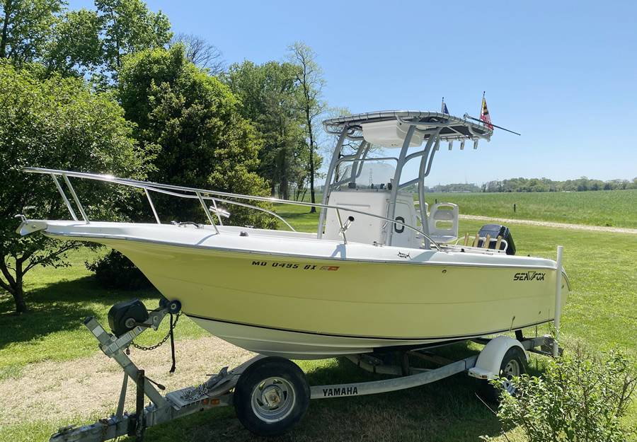 2004 Sea Fox 201CC with a SG900 boat t-top, photo 2 of 5