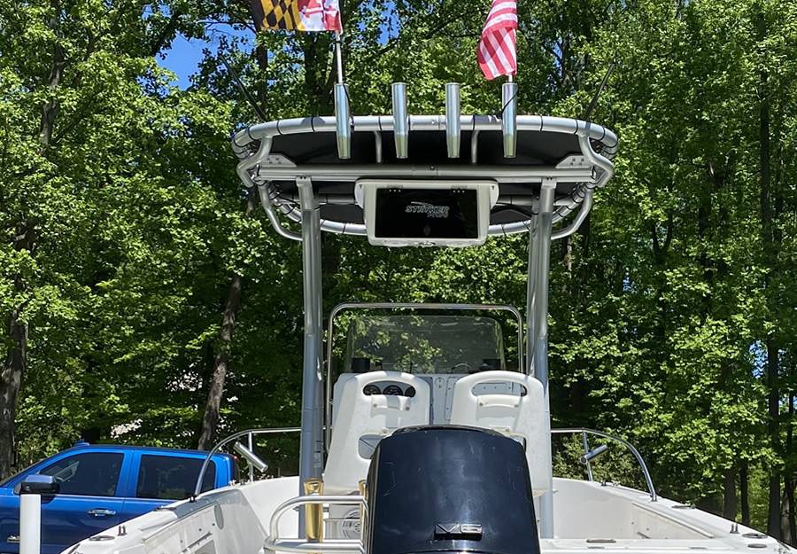 2004 Sea Fox 201CC with a SG900 boat t-top, photo 3 of 5