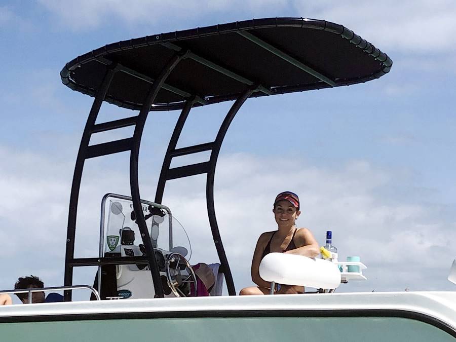 2005 Trophy 1703 Center Console with a SG300 boat t-top, photo 2 of 11