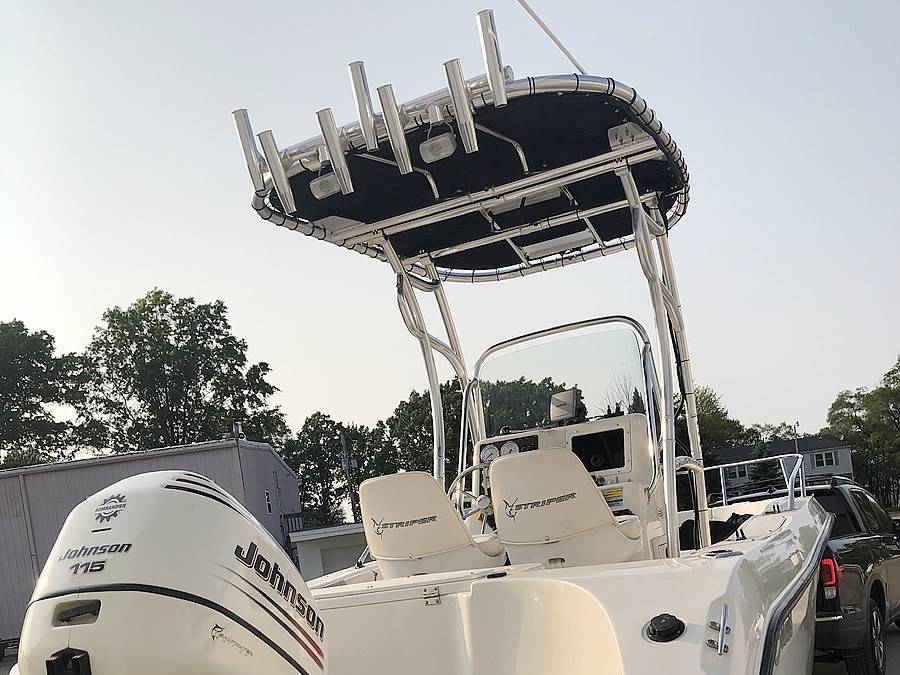 2006 Striper with a SG600 boat t-top, photo 3 of 5