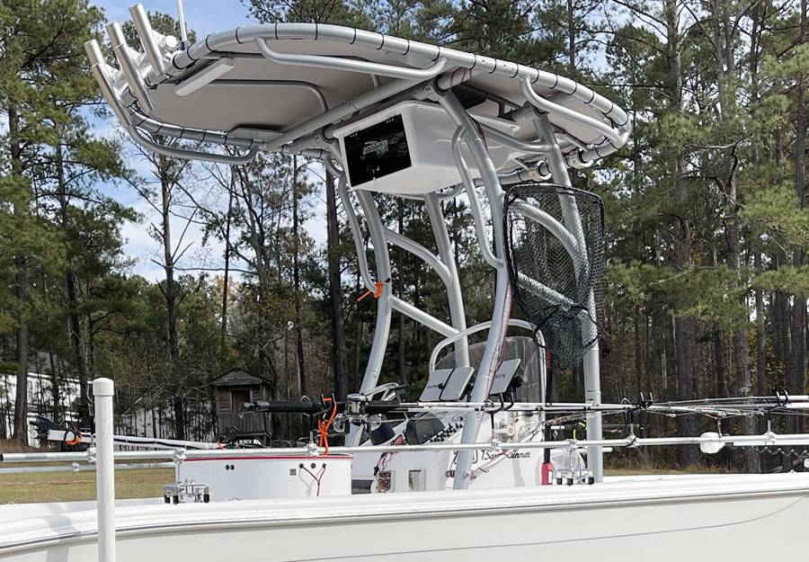 2007 Carolina Skiff Sea Chaser with a SG900 boat t-top, photo 3 of 6