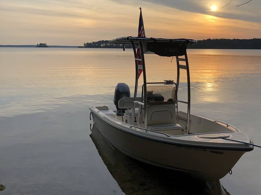 2007 Key West 1720 with a SG300 boat t-top, photo 2 of 5