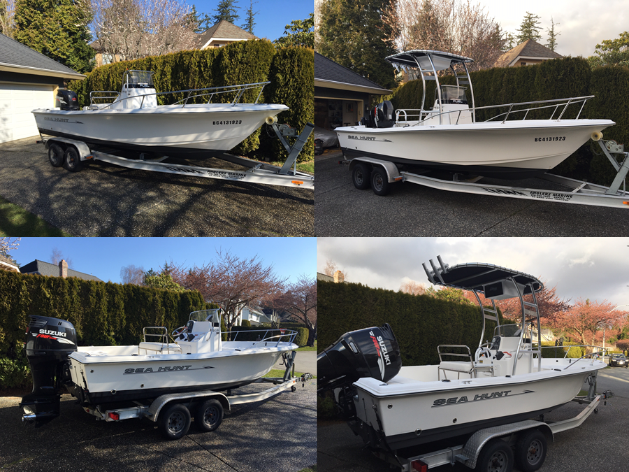 2007 Sea Hunt BX21T with a SG300 boat t-top, photo 2 of 4