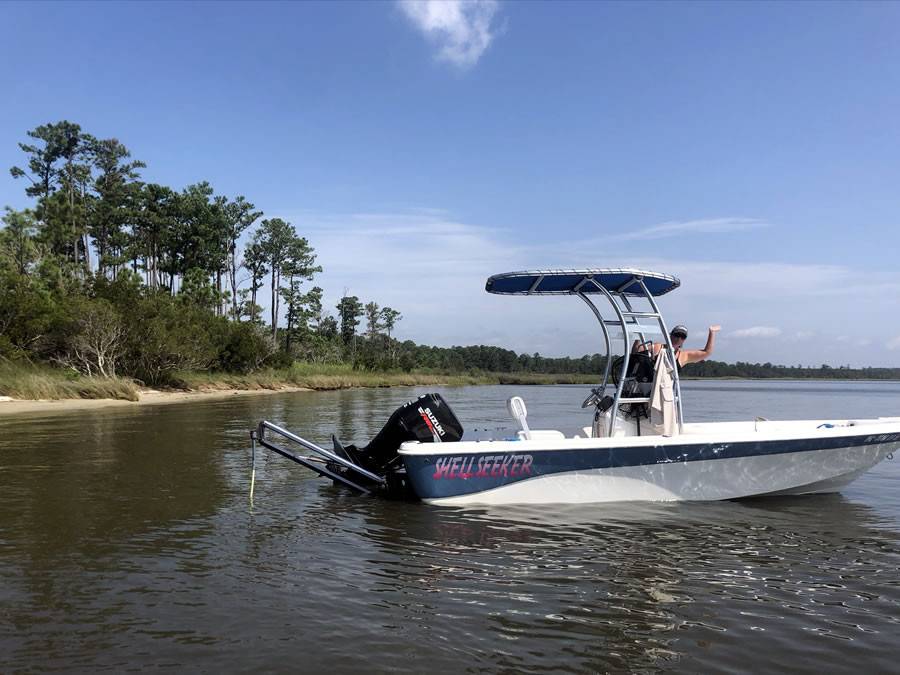 2008 NauticStar 1800 Bay with a SG300 boat t-top, photo 2 of 2