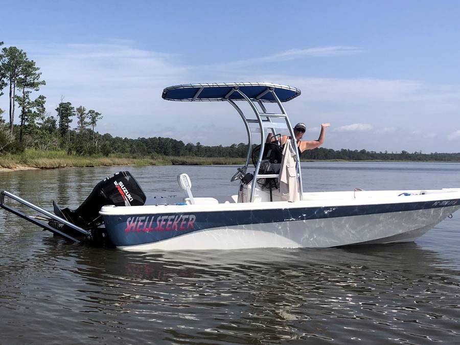 2008 NauticStar 1800 Bay with a SG300 boat t-top, photo 1 of 2