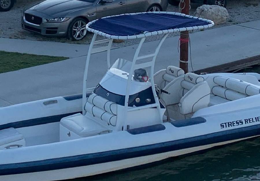 2010 AirShip RIBs RIB 288 with a boat t-top, photo 2 of 3