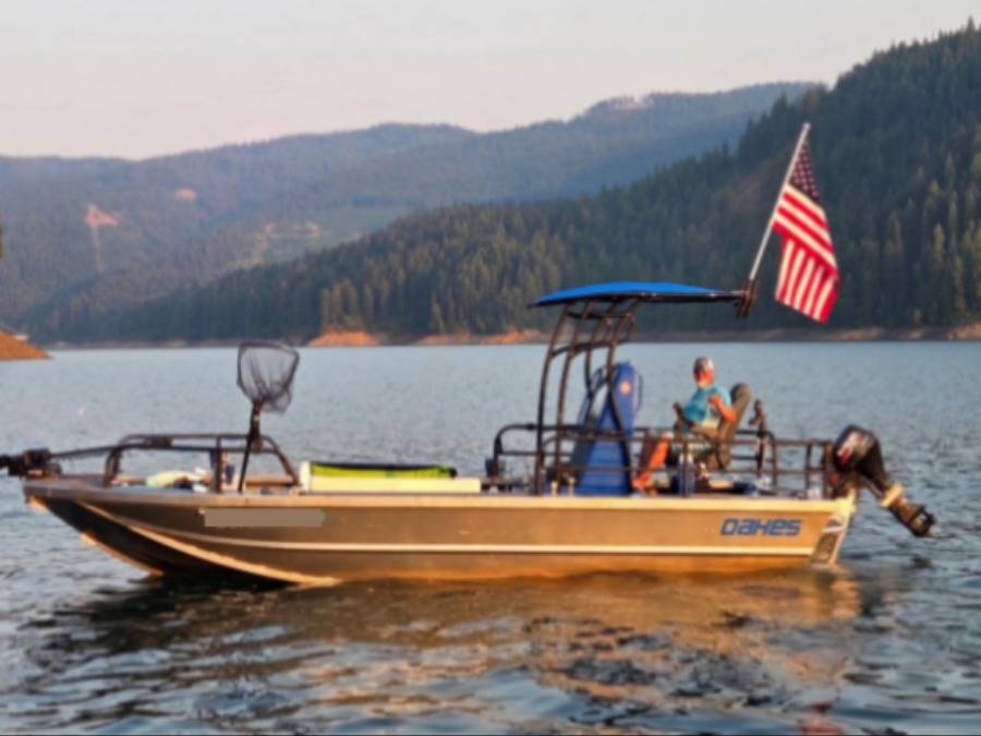 2010 Oakes Whitewater Jet 24' Open Sled with a SG600 boat t-top, photo 3 of 8