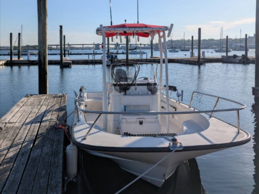 2013 Boston Whaler Montauk 190 with a SG600 boat t-top, photo 3 of 8