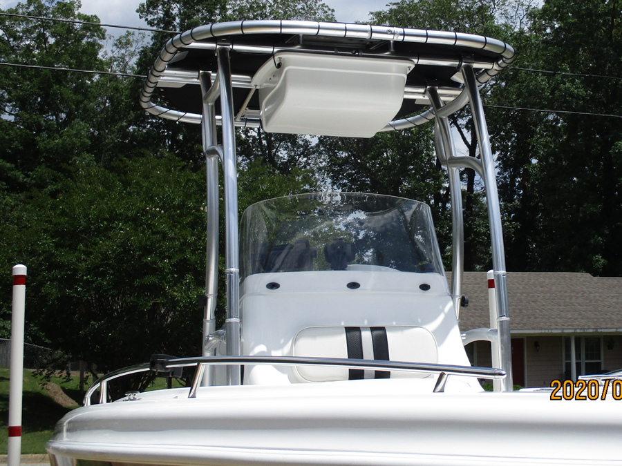 2013 Glasstream 192 center console with a SG600 boat t-top, photo 3 of 4