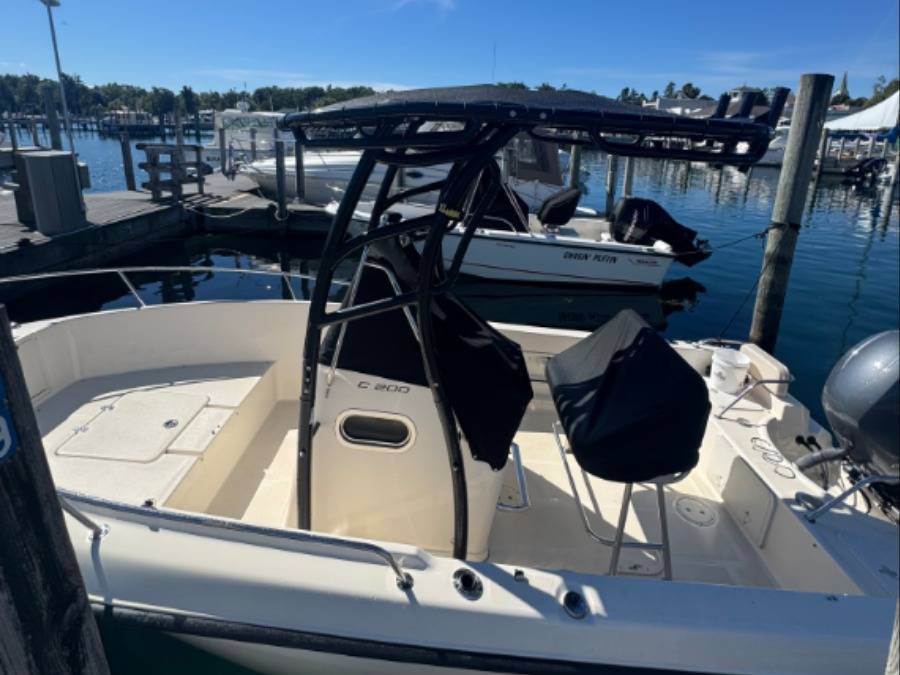 2013 Pursuit C200 with a SG900 boat t-top, photo 2 of 8