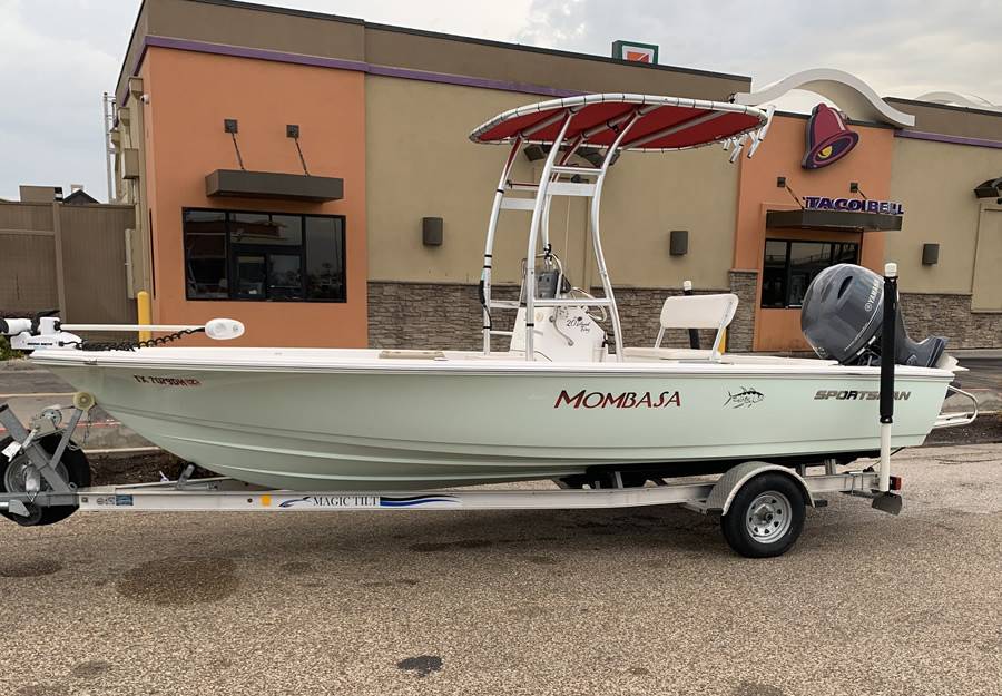 2016 Sportsman Island Bay 20 with a SG300 boat t-top, photo 1 of 3