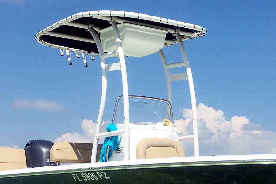 2016 Tidewater 1910 Baymax with a SG300 boat t-top, photo 2 of 7