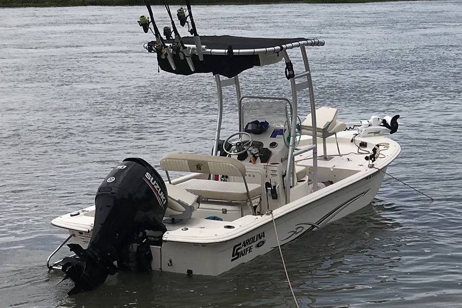 2017 Carolina Skiff JVX18 with a SG300 boat t-top, photo 1 of 4