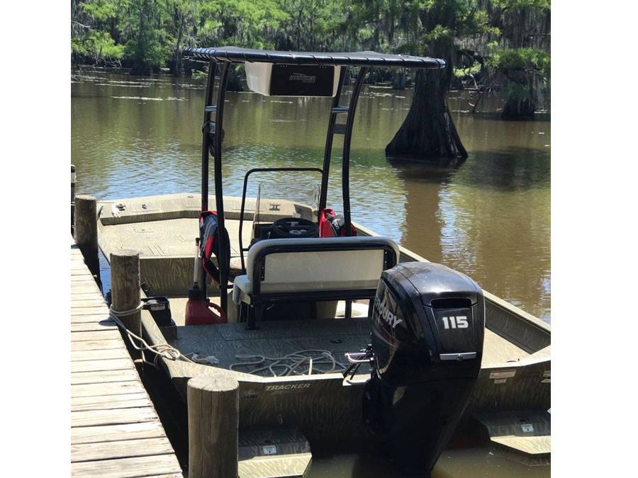 2017 Tracker Grizzly 2072 with a SG300 boat t-top, photo 2 of 2