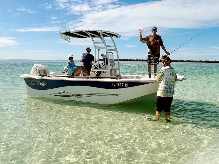 2018 Carolina Skiff 178 DLV with a SG300 boat t-top, photo 1 of 3