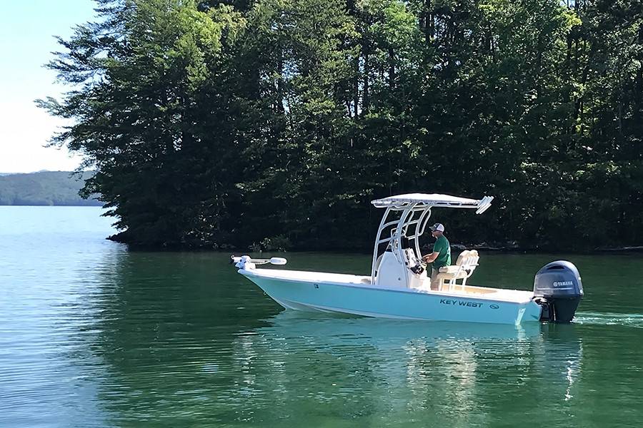 2018 Key West BR210 with a SG900 boat t-top, photo 1 of 6