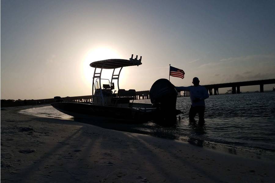 2018 Xpress H22 with a SG300 boat t-top, photo 3 of 5
