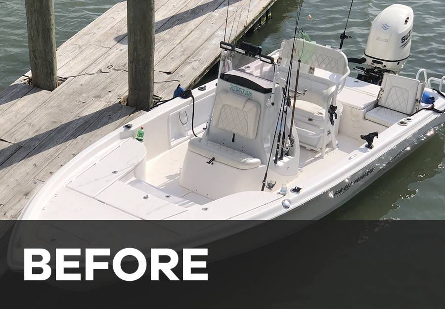 2019 Blue Wave 2200 Pure Bay with a SG600 boat t-top, photo 3 of 3