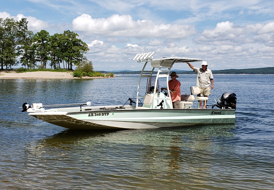 2019 Excel Bay Pro 220 with a SG300 boat t-top, photo 1 of 5