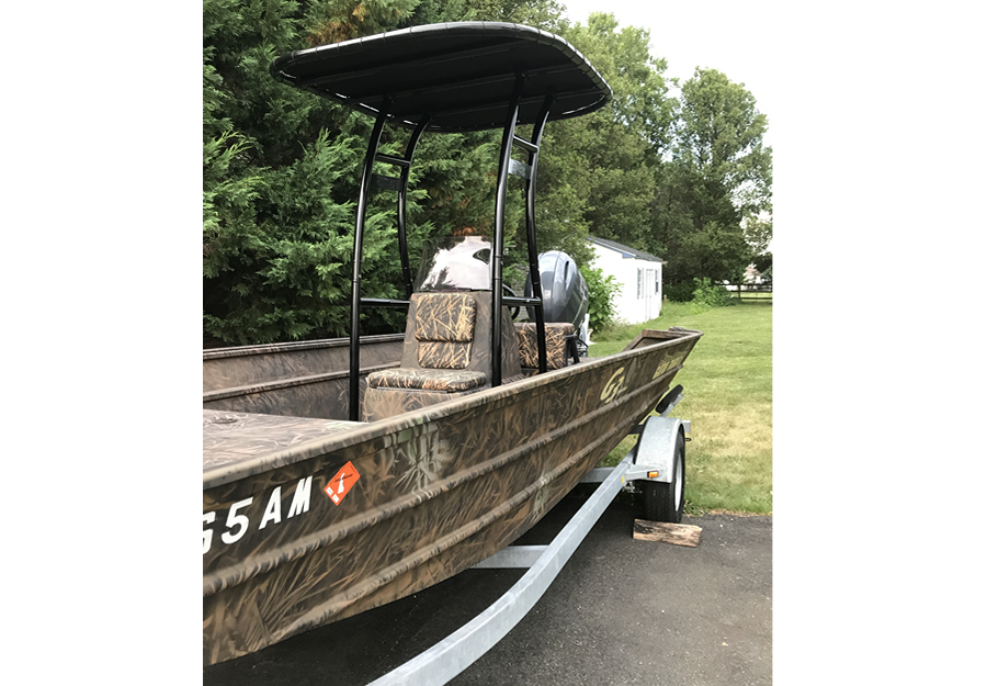 2019 G3 Gator Tough 20 CC with a SG300 boat t-top, photo 2 of 2